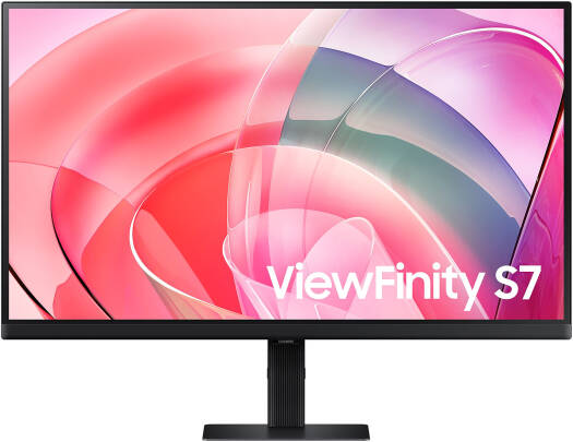 SAMSUNG S7 S70D ViewFinity Monitor, 27" IPS Display, 4K UHD Resolution, 60Hz Refresh Rate, 5ms Response Time, 1.07b Color Display, Adaptive Picture, Eye Saver Mode, Black | LS27D706EAMXUE